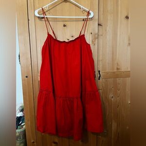 A&F trapeze mini dress